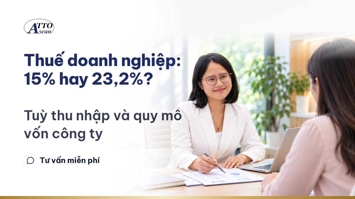 Thuế doanh nghiệp (法人税) tại Nhật: khi nào 15%, khi nào 23,2%?